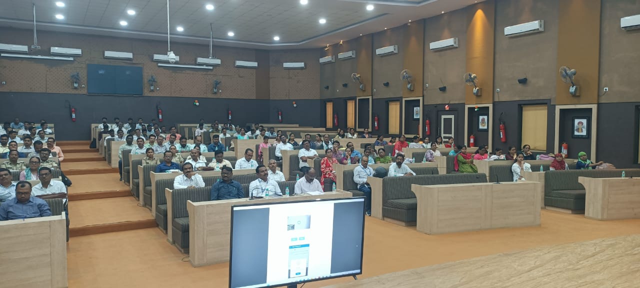 मृदसंधारण व जलसंधारण कामाची प्रत्यक्ष स्थळ पाहणी (Ground Truthing) करण्यासाठी पथक प्रमुख (Team leader) यांचे पार पडले जिल्हास्तरीय प्रशिक्षण